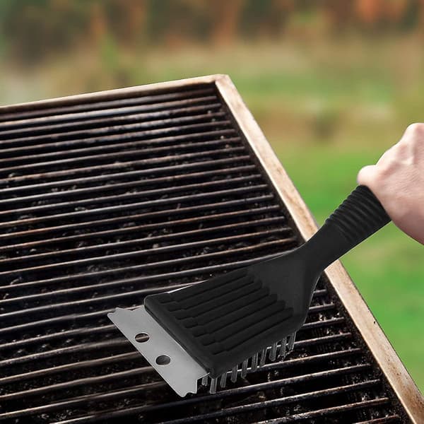 4 kpl Grilliharja Grilli Puhdistus Grilli Harjakset Ruostumaton Teräs Grilli