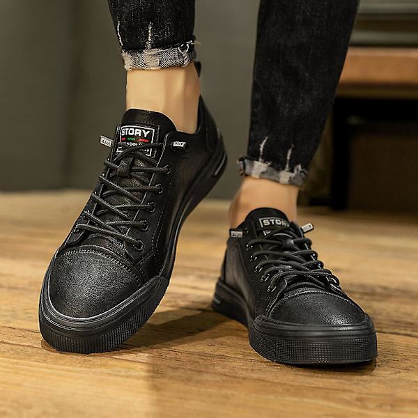 Herr Casual Skor Mode Sneakers Frhv2199 Black EU 40 ef45 | Black | EU 40 |  Fyndiq