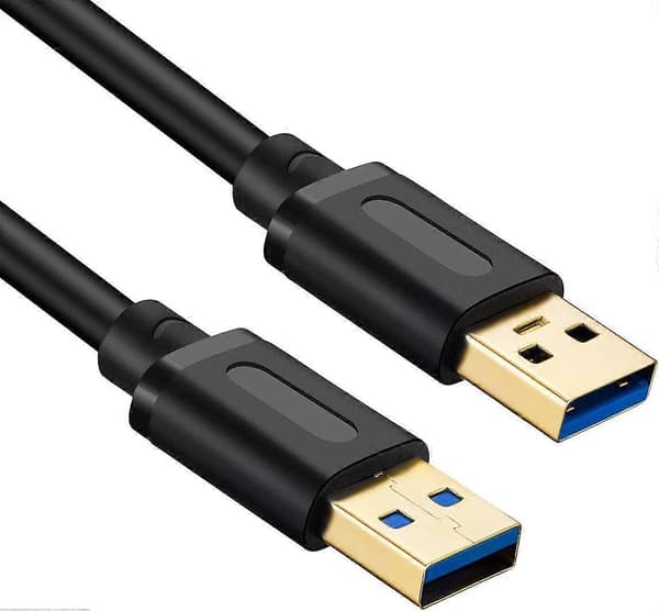 Høykvalitets splitter ny USB 3.0 hann til hann-kabel 0,9m, USB til USB-kabel med
