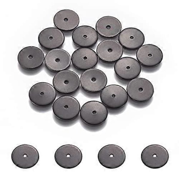 20 st 8mm Distanspärlor Gyllene Septalpärlor Kvadratiska Distanspärlor Lösa Stopparpärlor 304 Rostfritt Stål Pärlor för DIY-hantverk och Smyckestillverkning