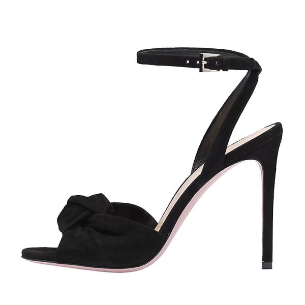 Naisten Karrie Korkeakorkoiset Stiletto-Pump-Sandaalit Black 40