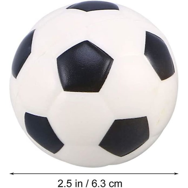 8 st Pet Dog Ball Leksaker Mini Pu Tennisbollar Squeeze Foam Bollar Stress relief för husdjursavkoppling (6,3 cm blandad stil)