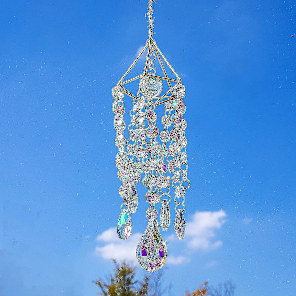 Suncatcherit roikkuvat Me En Suncatcher Sateenkaaren Tekijä Pinnoitettu Suncatcher #yogu