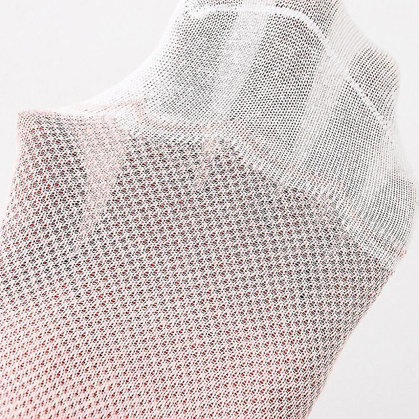 Bomull Baby Boy Girls Socks Tunn Sommar Andas Mesh Barnstrumpa D 10-12Y