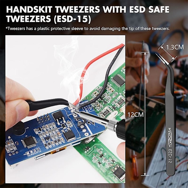 Loddestationssæt Digital Loddestation til DIY Reparationer Elektronik