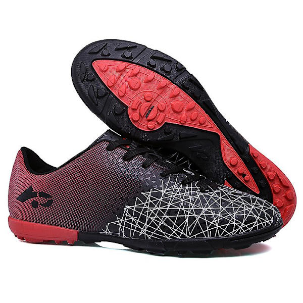 Fotballsko for menn, høye ankler, fotballsko for gressbane, treningssko, sportssko, sneakers 3B27013 Black 45