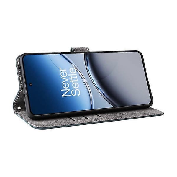 Kompatibelt Plånboksfodral för OnePlus Nord 4 RFID PU Läderfodral Ställ Green