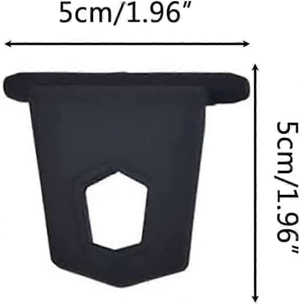 6-pack husvagnsmarkiskrokar, svarta, bärbara markiskrokar för husvagn, husbil, husbil