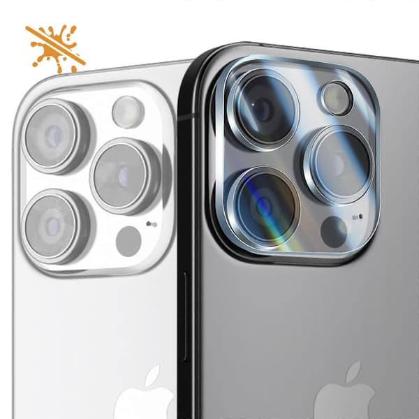 Härdat Glas Kamera för iPhone 16 Pro Max Hårdhet 9H Anti-repa, Transparent