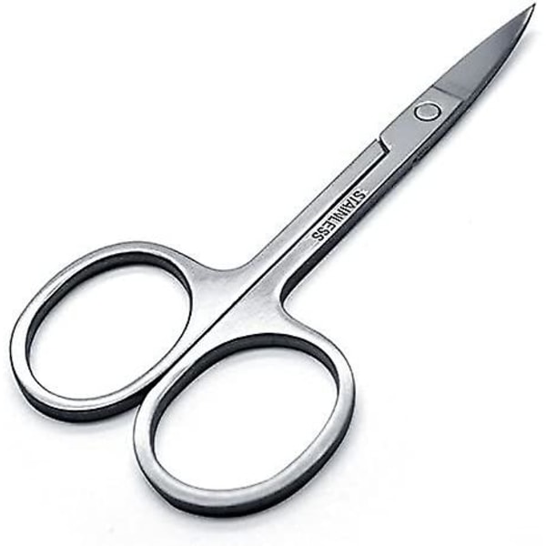 Yanshg Rustfri Stål Saks Øjenbryn Skønhed Små Saks Øjenbrynssaks X5 Pcs