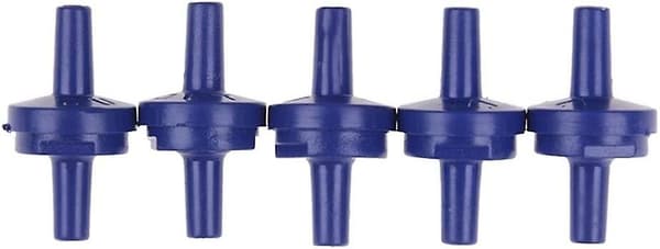 5 st/set Luftpump Envägs Kontrollventil Envägs Kontrollventil Akvarium Fisk Vatten Tank Luftpump