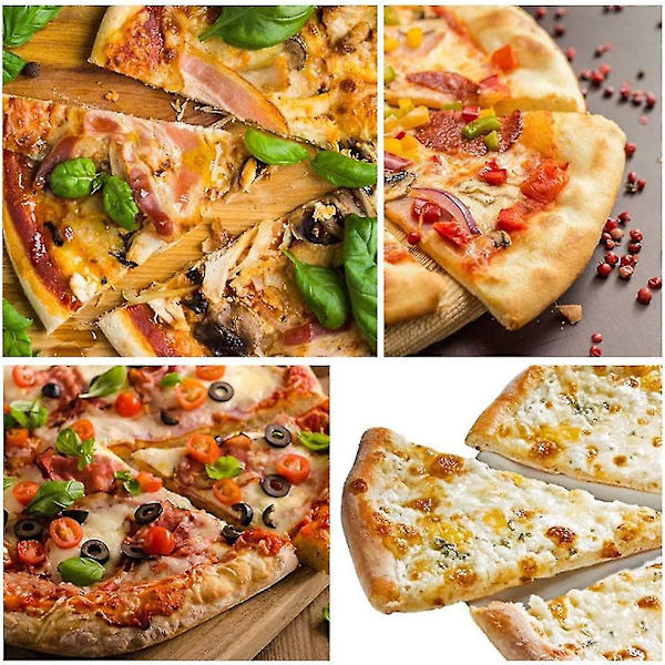 Dejrulle i rustfrit stål, udvidelig pizzaskærer, justerbar rulle til kagedej 4wheels