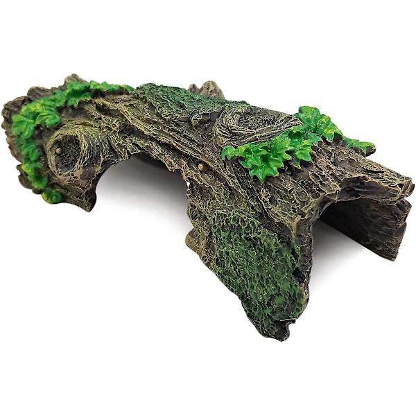 Akvariumdekorasjon 17x8x5cm Størrelse Resin Fisketankdekorasjon (tre)