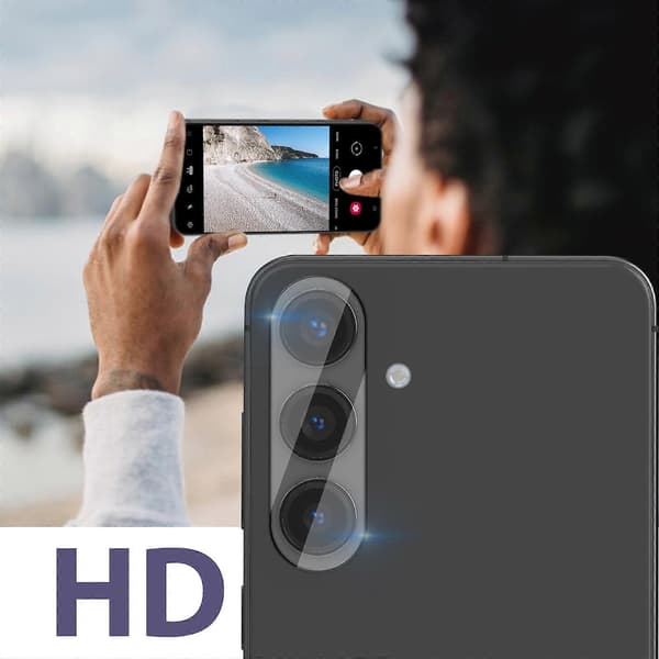 Kameraskydd för Galaxy S24 FE Härdat Glas Transparent