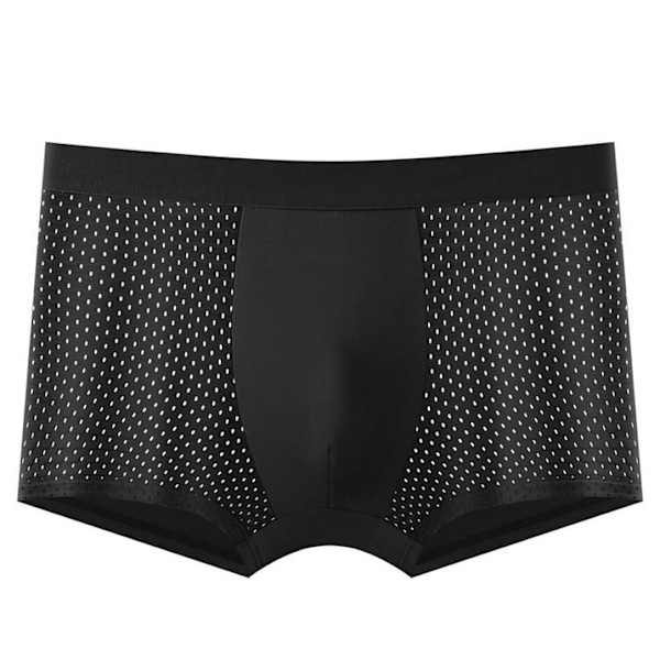 4-pack nya boxershorts i bambufiber - herrboxershorts i bambuviskos, andningsbara och fukttransporterande underkläder 4XL