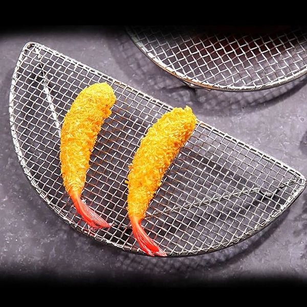 Kylställ 6,3 tum/7,1 tum/7,6 tum/7,9 tum rostfritt stål ugnstråd hög temperaturbeständig nonstick bakställ för matlagning rostning grillning (16 cm)