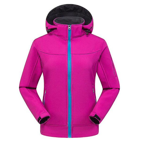 Miesten Huppari Softshell Takki, Vedenpitävä Kevyt Tuulenpitävä Takki Women rose M
