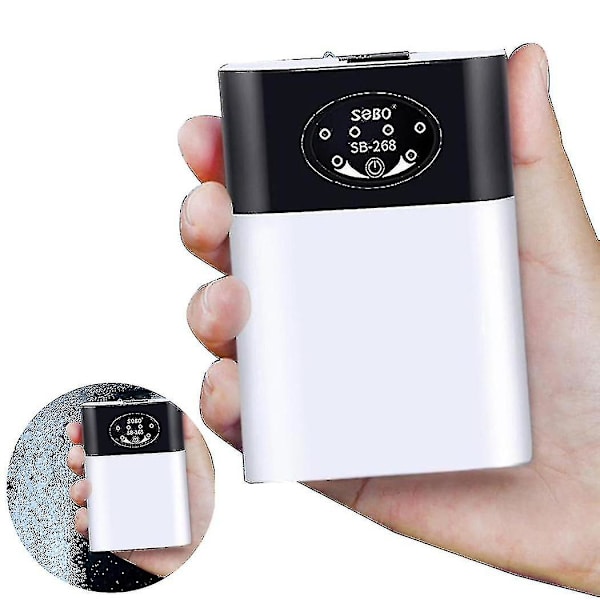 Syrepump Dubbelsyrepump Praktisk Usb-laddning Bärbar Ultratyst Luftkompressor Linglai