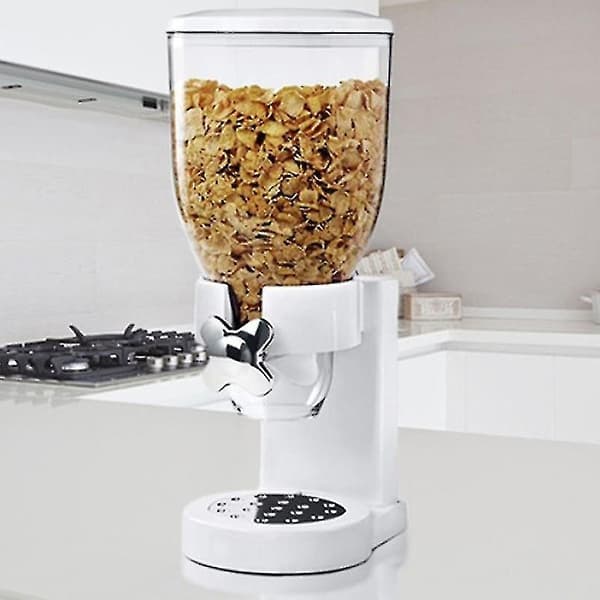 Cerealmaskin Cerealmaskin Enkoppig Havregrynsmaskin Cerealdispenser white