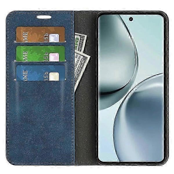 Skinnfodral Plånboksfodral för Realme 14 Pro 5G Blue