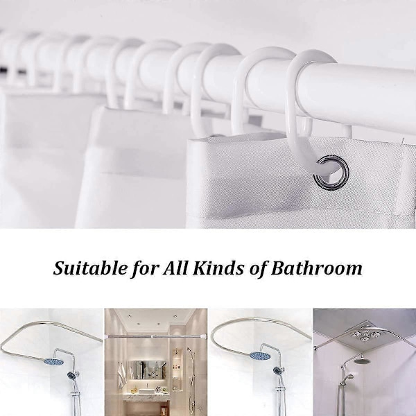 Svart Grå Duschdraperi för Badrum Modern Inredning Badrumsdraperier Set med 12 Krokar Minimalistisk Naturlig Konst Vattentätt Duschdraperi Passar för Hem Hote