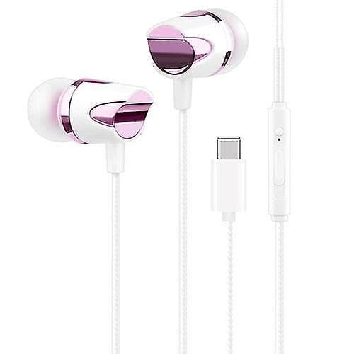 Portable USB Type-C Kablet In-ear Øretelefon med Mikrofon