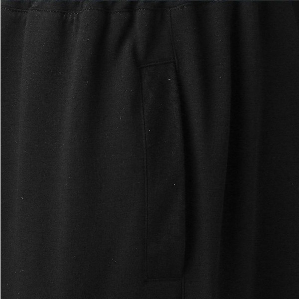 Multi-pocket sommar casual byxor herr byxor lös passform shorts Dark grey L