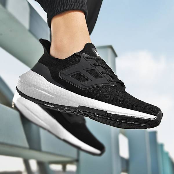 Herre Sport Løpesko Pustende Lettvekts Joggesko 1Ga23 BlackWhite EU 40