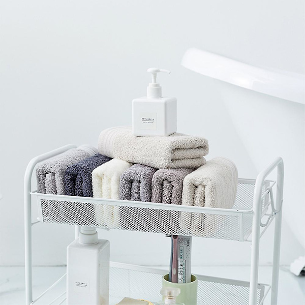 Handduksset med 3 handdukar 13,3\" X 29,5\" färg: mörkgrå | Ren bomull | Maskintvättbar hög absorptionsförmåga Combination 1