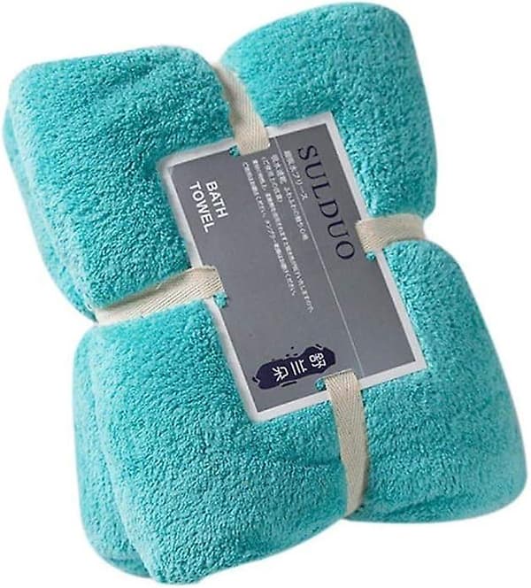 Absorberande handduk, korallfleece badhandduk, idealisk för absorberande B