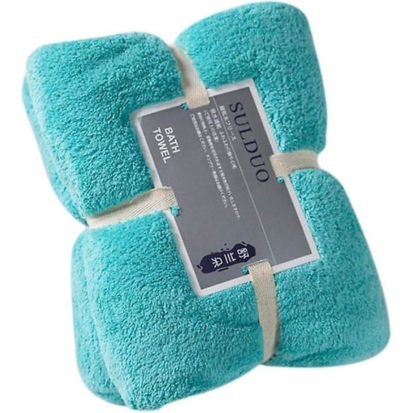 Absorberende Håndkle, Korallfløyel Badehåndkle, Ideell For Absorbering B