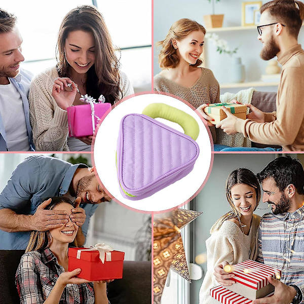 Ihanat meikkipussit naisille, suuri meikkipussijärjestäjä, vakosametti, polyesteri ja keinotekoinen nylon purple