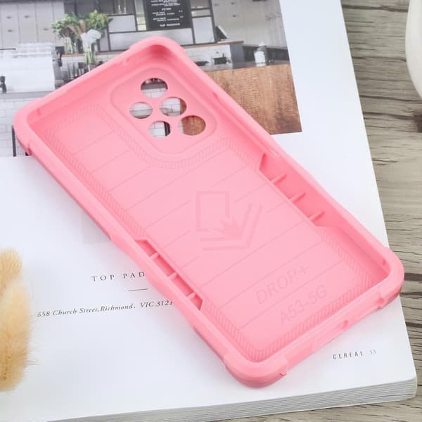 Skridsikkert Armor-telefoncover til Samsung Galaxy A53 Pink