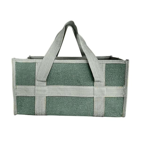 Elektriker Værktøjstaske Vedligeholdelsesværktøj Opbevaringstaske Slidstærk Stor Kapacitet 29X29X17CM Army Green Kit-Handbag 084-2