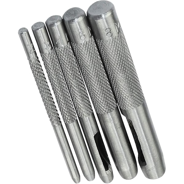 5 kpl 2/3/4/6/8mm Rei'itin/Rei'itystyökalu/Rei'itin - Ontto Rei'itin