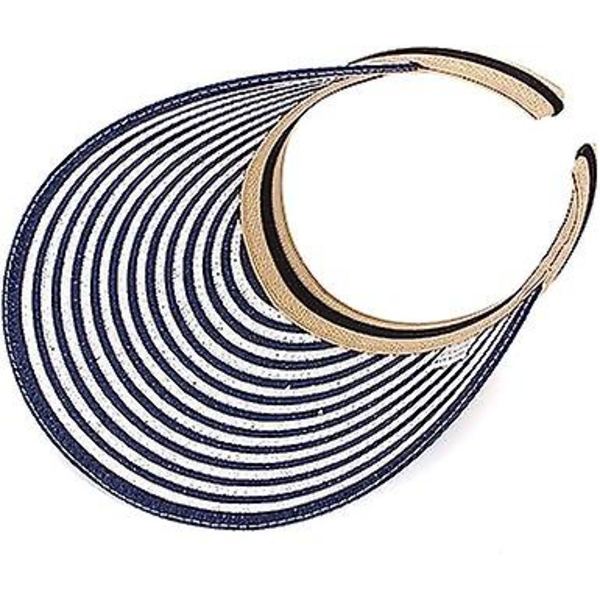 Dam Visir, Anti Uv Sol Visir Mössa, Bred Brätte Strandhatt, Solskydd Mössa, Upf50+, För Utomhus Fritid, Strand Resor, Löpning