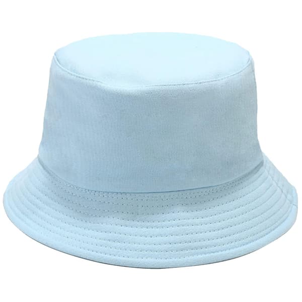 Fiskehatte til damer, solhat, strandhat, fiskerhat, sommerhat, udendørshat, foldbar og vendbar hellblau
