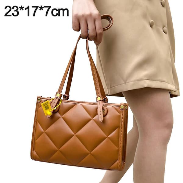 Crossbody tasker til kvinder  Mode  Letvægts håndtasker Skuldertaske brown