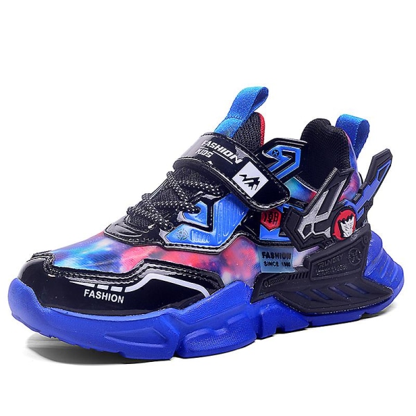 Børnesneakers Åndbare Løbesko Moderne Sportssko 606 DarkBlue EU 35