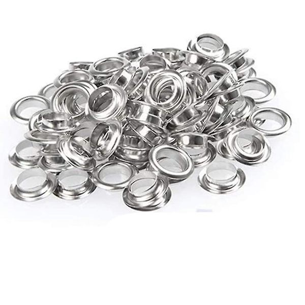 153 stk. Grommet Verktøysett - 12mm Innvendig Diameter Med Hullpunch