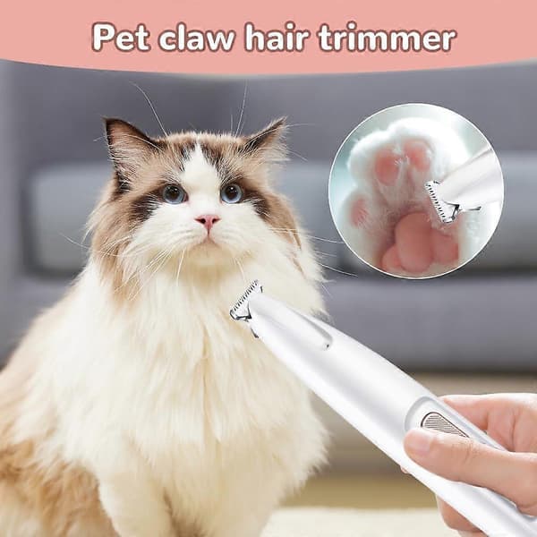 Pet Micro Precision Trimmer, 2024 Ny Multifunksjonell Vanntett Pet Hårklipper