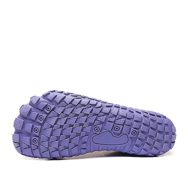 Barn Sneakers Snabbtorkande Slip On Vattenskor För Strand Eller Vattensport Yogaskor -21 Purple EU 31