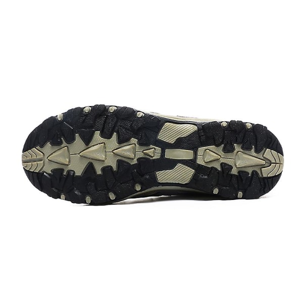 Vandringsskor för män och kvinnor, låga sneakers för utomhusvandring, trekking, promenader 3D231 Brown EU 40