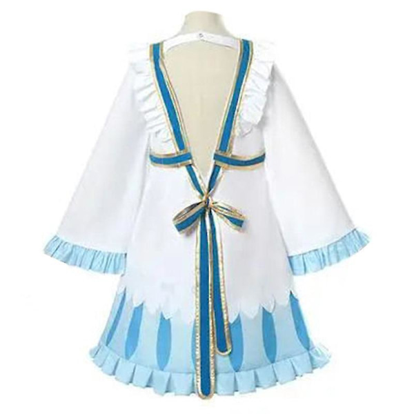 The Rising Of The Shield Hero Filo Cosplay Kostume Halloween Blå Kjole Komplet Sæt M