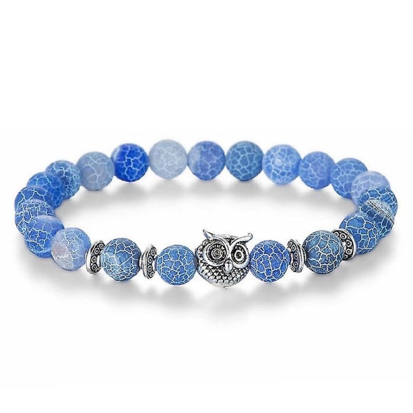 Charm Chain Armband Elegant Vacker Mode Armband Smycken Tillbehör För Kvinnor Blue