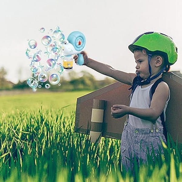 Handburen bubbelmaskin, handburen bubbelblåsare | Tecknad snigelformad bubbelmaskin - Rolig utomhusbubblamaskin, helautomatisk bubbelblåsare
