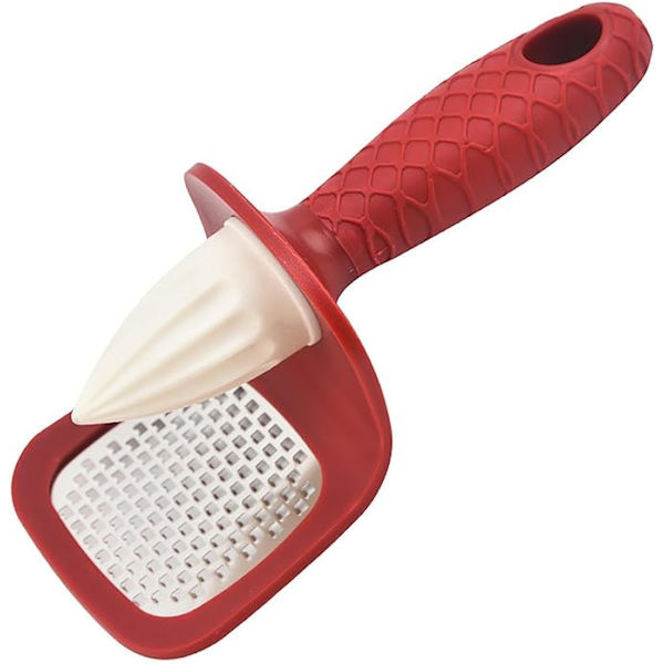 Håndholdt Sitruspresse, Manuell Juicepresse, 2-i-1 Håndholdt Juicer Rivjern Sitrus Reamer, Effektiv juiceekstraksjon med filter