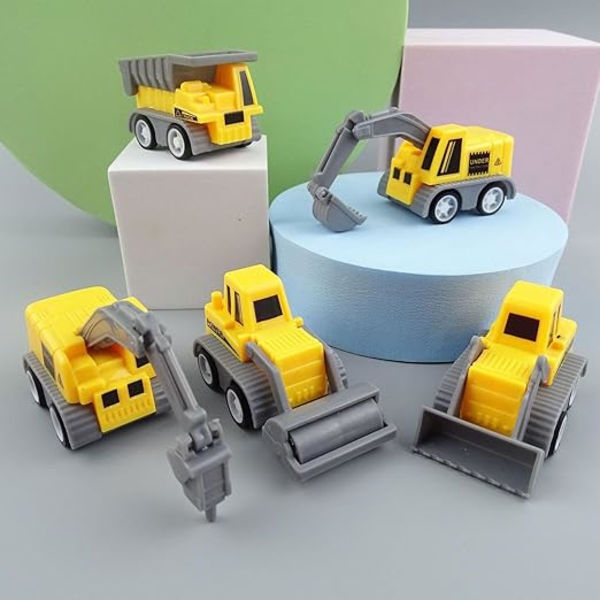 Bygglastbilsleksaker,Leksakssats för grävmaskiner,Engineering Construction Truck , pojkar och flickor i åldern 3+