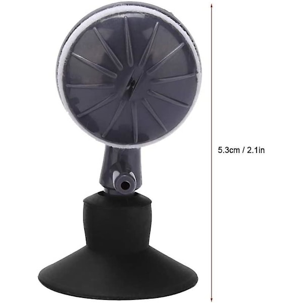 2 st luftbubblor sten sugkopp fisk tank bubblare justerbar roterande typ syrediffusor för akvarier hydroponisk pump