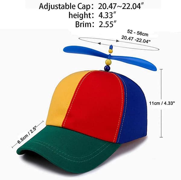 Unisex Baseball Cap, Mode Bambus Guldsmed Patchwork Baseball Cap Justerbar Helikopter Propel Hat Snapback Hat